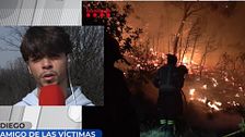 El duro testimonio del amigo de los fallecidos en los incendios de León: ''Querían ayudar, las llamas pudieron con ellos''