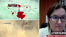 Una vecina de Posada de Valdeón, a los políticos tras negarse a irse de su hogar por el incendio: "No se trata de propiedades, es nuestra vida"