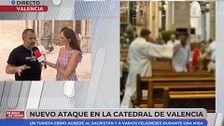 El testigo de un ataque de un turista ebrio al sacristán de la catedral de Valencia: "Escuché los gritos, empezaron a sonar alarmas"