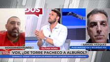 Samuel Vázquez, portavoz de Vox, hace estallar a los colaboradores al hablar de los inmigrantes: "De la democracia sé más que ustedes"