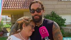 La reacción de Juan Faro cuando su madre dice en pleno directo que es “muy mujeriego”