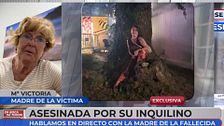 La madre de la mujer asesinada por su inquilino en Avilés: "No me la van a devolver, pero que pague en la cárcel"