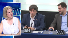 Pilar Rahola defiende la postura de Puigdemont de usar el idioma como filtro para dar permisos de residencia: "Si no entiende catalán..."