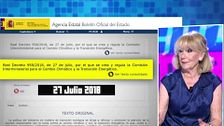 Esperanza Aguirre carga contra Pedro Sánchez y su propuesta de una comisión para el cambio climático: "No me tome usted el pelo"