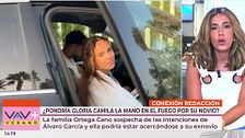 Gloria Camila estaría desconfiando de su novio y acercándose a su ex: "Álvaro llevaría años buscando una relación con una famosa"