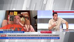 El cómico Toni Albà se pronuncia sobre su "mofa" por la muerte de Lambán: "No me arrepiento... es un hijo de la gran España"