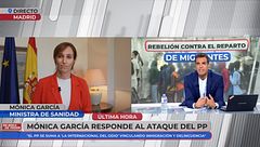 Mónica García responde a los ataques del PP y de Vox sobre los problemas de inmigración e incendios: "Es un discurso racista y xenófobo"