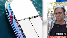 Ada Colau, antes de embarcarse en la flotilla rumbo a Gaza en una misión humanitaria: "Evidentemente, algo de miedo da"