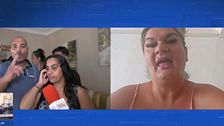 Duro enfrentamiento entre los padres de la expareja de Yanira y la madre de la menor: "Sois los telecoca"