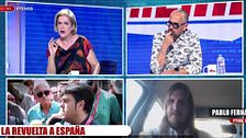 Pilar Rahola estalla contra Pablo Fernández al acusarle de "progenocida" por no apoyar el boicot a la Vuelta Ciclista: "¡Estoy hasta las narices!"