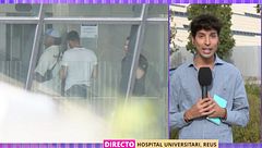 Las imágenes de Yulen Pereira entrando a ver a su hijo al hospital: "Hay un cambio de actitud de Jeimy Báez para que lo conozca"