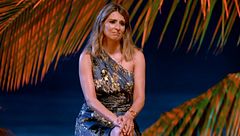 Sandra Barneda no pudo contener la emoción en la hoguera final de Álex y Marina: "Es muy duro"