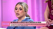 Sol Macaluso confiesa qué es lo más difícil de ser madre y responde a los que la critican: "Es preocupante"