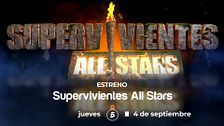 ¡La aventura está a punto de empezar! 'Superviviventes All Stars': estreno el próximo jueves 4 de septiembre, en Telecinco