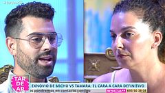 El tenso cara a cara del exnovio y la hermana de Michu por la herencia: "Tengo para callarte a ti y a Gloria Camila"