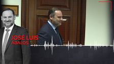 La reacción de Ábalos en 'Código 10' tras salir a la luz las 11 carpetas que tenía en su ordenador con fotos de sus 'amigas': "Se lo inventan todo"