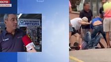 Un testigo de la multitudinaria agresión a un ladrón en plena calle: "Se tragó los pendientes que había robado"