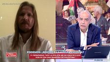 Nacho Abad, contra Pablo Fernández por las protestas propalestinas en la Vuelta: "Estáis poniendo en riesgo la vida de los deportistas"