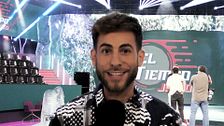 César Muñoz, nervioso pero feliz