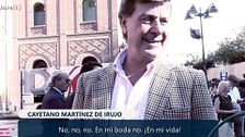 La indiferencia de Cayetano Martínez de Irujo sobre Mar Flores y sus memorias: "Su parafernalia social no me concierne"