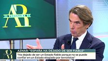 José María Aznar, expresidente del Gobierno: "La mayor corrupción política de los últimos años ha sido entregar el Gobierno de España en manos de los que quieren destruir nuestro país"