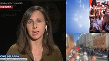 La pullita de Ione Belarra a Pedro Sánchez tras las revueltas propalestinas: "Si los admiraba, por qué mandó a los agentes a dar porrazos"