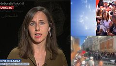 La pullita de Ione Belarra a Pedro Sánchez tras las revueltas propalestinas: "Si los admiraba, por qué mandó a los agentes a dar porrazos"