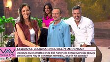 Alessandro Lequio sufre un percance en 'Vamos a ver': “Mis partes han votado unánimemente no más bici"