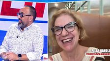 Pilar Rahola protagoniza un momentazo al ser interrumpida en directo por un fan: ''Soy muy conocida''