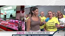 Indignación en el Mercado de La Línea de la Concepción: Los comerciantes acusan a la alcalde de llevarles "a la ruina" por privatizarlo