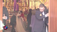 El romántico encuentro de Cayetano Martínez de Irujo y Bárbara Mirjan en la iglesia