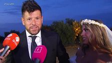Pablo López posa junto a Laura Rubio tras casarse en Cádiz: "Estamos muy agradecidos"