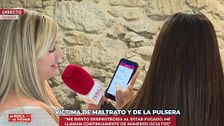 Una víctima de maltrato muestra el deficiente funcionamiento de su dispositivo COMETA: "No tiene información de dónde se encuentra"