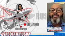 Un analista aclara lo ocurrido con el ''intento de sabotaje'' al avión de Margarita Robles en el espacio aéreo ruso: ''Es absolutamente falso''