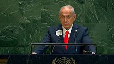 La mayoría de los líderes políticos abandona la Asamblea de la ONU durante el discurso de Netanyahu