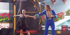 El feeling entre Matías Roure y Sara Orriols estalla sobre la pista a ritmo de Pasodoble