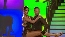 Tania Medina vuelve a iluminar la pista de 'Bailando con las estrellas'