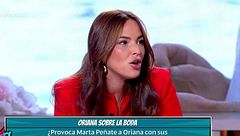 Marta Peñate contesta a Oriana Marzoli tras pedirle que se busque "un hobby": "La 'friki' estás siendo tú hablando mal de tu ex y su mujer"