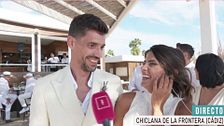 Alba Muñoz, ex de Antonio Tejado, se casa en la playa de Chiclana y revela una inesperada sorpresa