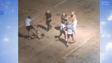 Imágenes sobrecogedoras de una salvaje reyerta entre familias por un romance prohibido y un embarazo: todos los detalles