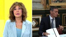 Ana Rosa, tras las decisiones de Pedro Sánchez: "Primero le quitó el sueño gobernar con Podemos y ahora la flotilla"