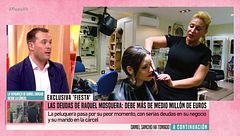 Raquel Mosquera, ahogada por las deudas