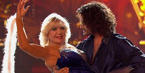 Bárbara Rey y Abel Gil bailan foxtrot