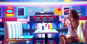 Tania Medina y David Díaz bailan chachachá
