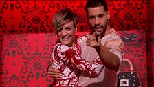 Sara Escudero y Rubén Rodríguez bailan jive