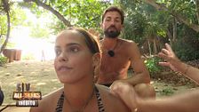 Inédito | Lo que no se vio de la brutal bronca entre Gloria Camila y Alejandro Albalá en 'Supervivientes All Stars 2025': "Bájate la chulería"