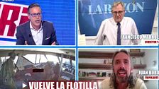 Alfonso Serrano estalla al escuchar la denuncia de Juan Bordera sobre el trato del ejército israelí: "Que te compares me parece un insulto"