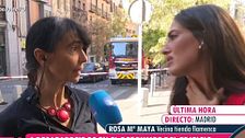 Una vecina de una tienda flamenca cercana al edificio derrumbado en Madrid: "Podría haber sido una catástrofe"