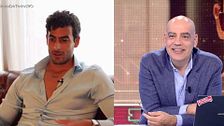 Nacho Abad, ante el gesto seductor de Joseph, el 'gurú de la testosterona': "¿Me has guiñado un ojo?"