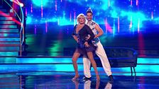 Bárbara Rey y Abel Gil bailan chachachá